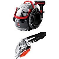 Bissell 1558N Limpiador a Mano para Manchas y alfombras- 750 W- 6.4 litros- 84 Decibelios- Plastic- Rojo-Negro + Bissell…